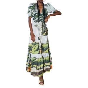 Carolina K landscape maxi dress